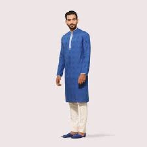 Slim Fit Panjabi Elegant Modern Design Dress