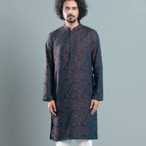 Casual Panjabi Lightweight Cotton Comfortable Dress