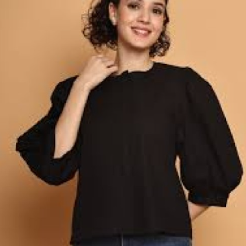 Casual Cotton Top Soft Breathable Fashion Wear