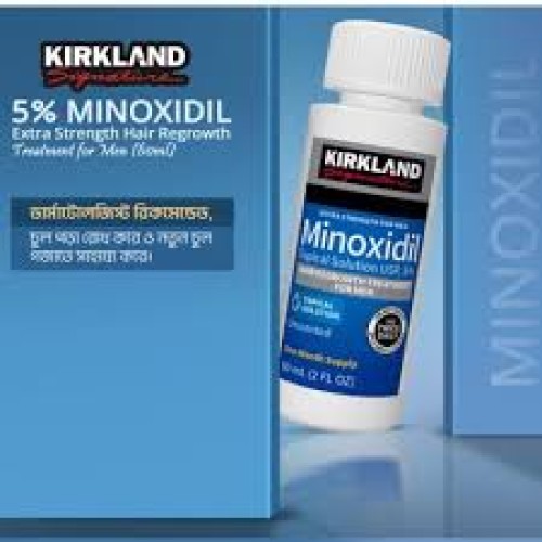 Kirkland 5% Minoxidil Extra Strength Hair Loss &amp; Hair Regrowth Treatment for Men 60ml