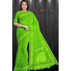 Cotton Saree Lightweight Breathable Casual Outfit
